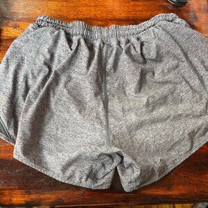 Lululemon Hotty Hot Short 2.5' Heather Lux Multi Black,Heathered Black SZ 6Tall